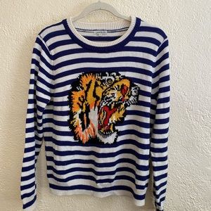 Jamison by Evereve Striped Tiger Sweater